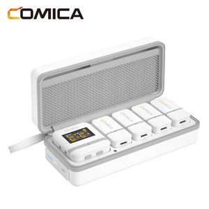 ไมโครโฟนไร้สาย COMICA Vimo Q แบบ 4 ช่องสัญญาณ 2.4G สำหรับการประชุม พร้อมระบบผสมเสียง 4 แทร็ก ตัดเสียงรบกวนแบบเรียลไทม์ - Product Image 2