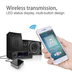B29 2 in 1 5.0 Bluetooth-Sender Empfänger CSR8675 HD-Adapter 3,5mm SPDIF Digital Optical <span class=keywords><strong>Toslink</strong></span> Auto-TV-Sender