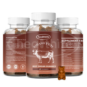 Gommes de foie de boeuf Coeur de boeuf Rein Pancréas Rate Supplément d'organe bovin nourri à l'herbe pour femmes Gommes d'organe de boeuf - Product Image 6