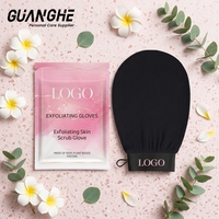Gants de bain exfoliants en viscose, double face, design tendance, soin de la peau, modèle Guanghe BG-01 de Liaoning