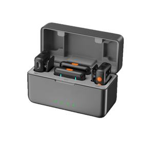 Micrófono Lavalier con Cancelación de Ruido por IA Recién Actualizado, Grabación de Audio <span class=keywords><strong>HD</strong></span> de Doble Canal, Micrófono Dedicado para Transmisión en Vivo - Product Image 5