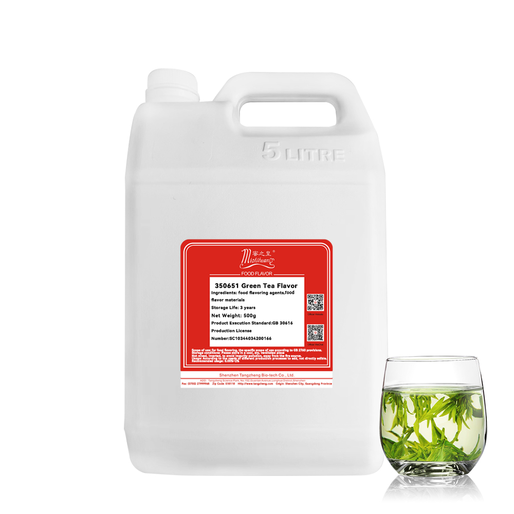 Water-Soluble PG-Based Enhancer Artificial Green Tea Flavor for Beverages Dairy Candies & Desserts Mixed Spices & Seasonings