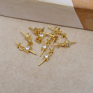 Support vide multifonctionnel en argent S925 pour perles et bijoux, idéal pour la création de bijoux DIY avec perles et jade - Product Image 3