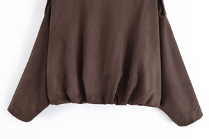 TAOPO&ZA Mode Automne 2025 Nouvelle Veste Pilote <span class=keywords><strong>Femme</strong></span> à Revers Style Europé<span class=keywords><strong>en</strong></span> et Américain Manches Longues 4344655 - Product Image 6
