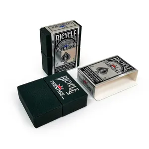Toptan özel bisiklet prestij oyun kartları 250g karton kutu Dragonette kart Casketn