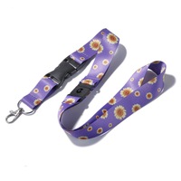 Lanyard Promozionale in Poliestere Jacquard Eco-Friendly con Logo Personalizzato, Porta Badge per Fiere ed Eventi di Marketing