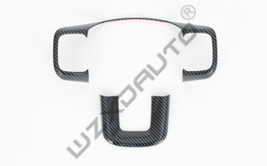 WZXD 2025 Carbon Fiber Style ABS Plastic Interior Trim Package Set for HAVAL H9 - Product Image 5