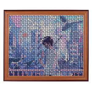 BOKESI <span class=keywords><strong>Fantastique</strong></span> beaux-arts Homme comique puzzles puzzle de pluie le plus difficile - Product Image 1