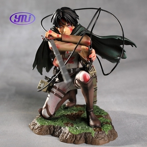 Attacco al titano Cosplay <span class=keywords><strong>Levi</strong></span> Figure Ackerman ornamento bambola Pvc Action Figure <span class=keywords><strong>Anime</strong></span> - Product Image 5