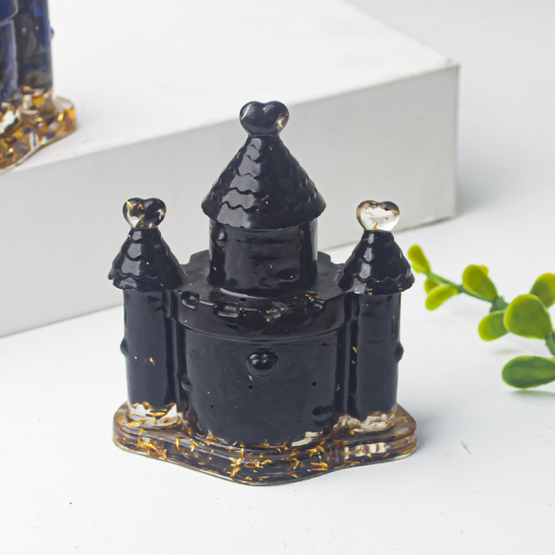 Obsidienne colorée
