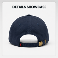 Gorras de 6 Paneles con Ribete en Contraste de Primera Calidad, Directo de Fábrica, Personalizadas con el Letra B Bordada, Estilo Urbano