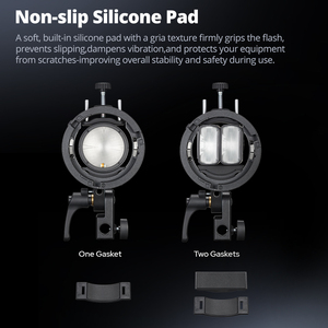 GODOX แฟลช S3ยึดอเนกประสงค์เข้ากันได้กับชุด AD200/AD300/V100/V860III TT สามารถปรับมุมได้ - Product Image 5