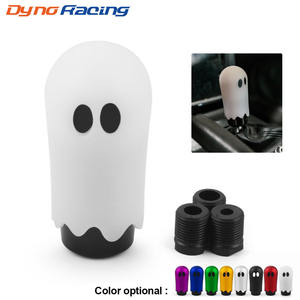 Palanca de Cambios de Coche con Diseño de Fantasma de Halloween, Perilla de Cambio de Marchas Personalizada con 3 Adaptadores, Modelo X6, Hecha de Aluminio Duradero - Product Image 5