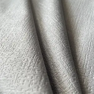 Polyester curtain sofa satin fabric luxury simple heat insulation dirty home textile fabric