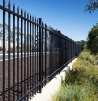 Ventes directes usine : Barrières de sécurité en acier pour prison, anti-collision, anti-évasion, avec traitement de galvanisation, clôtures, treillis et portails