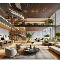 Services de Rendu 3D pour la Conception Intérieure de Cuisines, Salles de Bain, Maisons Écologiques Personnalisées, Villas, Salons, Salles à Manger, Ignifuges, Garantie 5 Ans