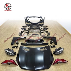 Kit completo modificado para coche ML63 conversión GLE63 estilo parachoques trasero delantero luces capó del motor para 12-15 ML350 <span class=keywords><strong>400</strong></span> Fender Grill - Product Image 5