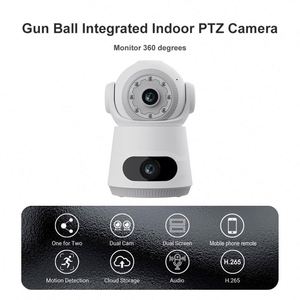 Nueva Cámara de Seguridad Wifi Inteligente para el Hogar con Doble Lente de 4MP HD, para Monitoreo de Bebés, Cámara de Red Interior con Doble Lente - Product Image 3