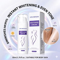 Lotion Pemutih & Pelembap Anti-Penuaan Label Pribadi, untuk Ketiak, Area Bikini, Lutut, Siku & Paha Bagian Dalam