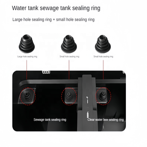 Pour Ecovacs <span class=keywords><strong>DEEBOT</strong></span> X1 <span class=keywords><strong>T10</strong></span> T20 N9 + série Robot aspirateurs Station de base propre et réservoir d'eau d'égout bouchon en caoutchouc bague d'étanchéité - Product Image 2