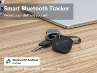 ATUVOS Vente en Gros Traceur de Téléphone Portable GPS Double Système Meilleur Achat pour Enfants iOS Findmy et Google Findhub Appareil Intelligent en Plastique
