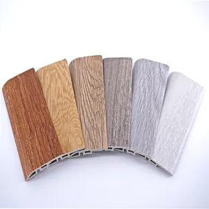 Plastic Building Material Wall Protection PVC Skirting Board Home Hotel Shop Floor