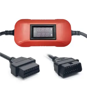 Nouveau câble adaptateur Diesel de camion robuste OBDII rouge 24V à 12V pour câble de convertisseur de camion X431 ST-X431-C01