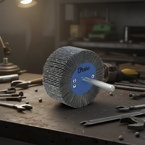 Disque à lamelles abrasif Ttake 60x30 mm, tige de 6 mm, grain 80, pour le meulage - Product Image 3