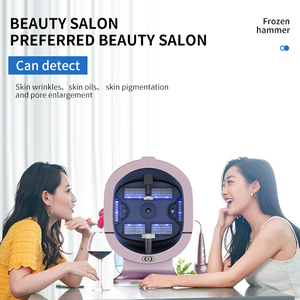 Analyse intelligente de la peau par IA <span class=keywords><strong>2025</strong></span>, scanner facial de bureau S5 36 millions de pixels, diagnostic facial, du cuir chevelu et des yeux, salon de beauté - Product Image 2