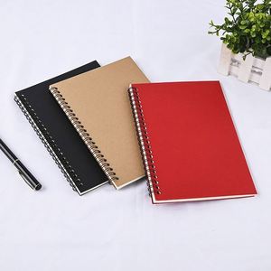 Design Wholesale Solid-color Notebook Student Coil <b>A5</b> Office Notebooks - Product Image 2