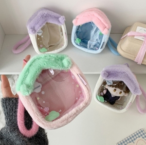 Bolsa <span class=keywords><strong>de</strong></span> Peluche <span class=keywords><strong>de</strong></span> Dibujos Animados Ecológica y Adorable para Guardar Muñecas <span class=keywords><strong>de</strong></span> Anime y Figuras <span class=keywords><strong>de</strong></span> Acción, Bolsa Colgante para Muñecas y Cartera, Regalos <span class=keywords><strong>de</strong></span> Bienvenida - Product Image 3