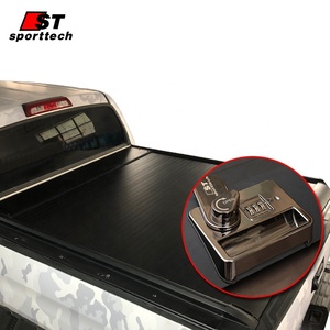 Cubierta Tonneau impermeable resistente al desgaste cubierta dura tapa de rodillo con bloqueo de contraseña para accesorios para Toyota <span class=keywords><strong>tundra</strong></span> <span class=keywords><strong>2023</strong></span> - Product Image 1