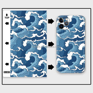 Vernice del fumetto camouflage smart phone copertura completa carta da parati riutilizzabile decalcomania del vinile 3D stampa adesivi in fibra di carbonio <span class=keywords><strong>per</strong></span> i telefoni - Product Image 6