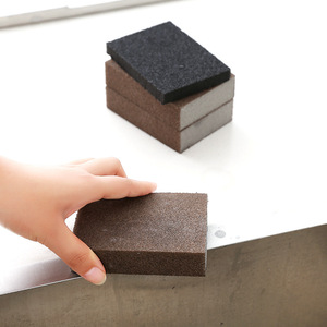 Éponge diamantée rectangulaire pour cuisine, pour nettoyer les casseroles et les poêles, éliminer les taches et la rouille - Product Image 2