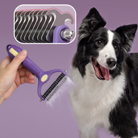 Outil professionnel de toilettage pour chiens et chats pour éliminer les poils emmêlés et bouclés