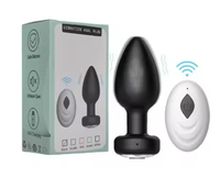 Plug anal en silicone à télécommande électrique avec plaisir anal, 100% étanche, jouet sexuel pour adultes