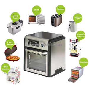 Four à Frire à Air Chaud Automatique Multifonctionnel 20L en Acier Inoxydable Français avec Écran Tactile Numérique pour la Maison - Product Image 1