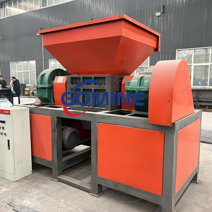 Lốp tái chế máy nghiền Máy tái chế lốp cao su khối cao su Tấm di động lốp Shredder - Product Image 3
