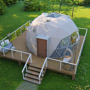 Robuste Pvc Dôme Géodésique Permanent Glamping Tente Vent Résister 5m 20 Mètre Carré 6m <span class=keywords><strong>Pas</strong></span> <span class=keywords><strong>Cher</strong></span> Usine Prix Dôme Maison Isolé - Product Image 1