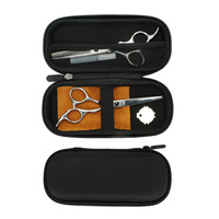 Kit de coiffure de salon portable pour coiffeur professionnel élégant avec mallette de rangement EVA étanche et durable, pratique et durable