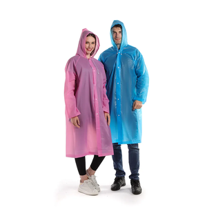 Eva PEVA engrosada moda <span class=keywords><strong>montaña</strong></span> pesca Color sólido adulto borde impermeable hombres y mujeres prendas de vestir exteriores impermeables - Product Image 4