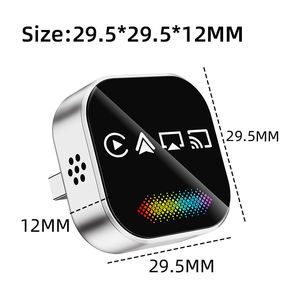 Features breathing lights Upgrade <b>Plug</b> & Play Converts Wireless Carplay Android Auto Mirror Link Airplay 4 in 1 Carplay <b>Adapter</b> - Product Image 2