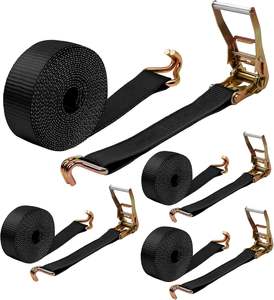 Einziehbarer Ratschen-Zurrgurt 5000kg Polypropylen-Hochleistungs-Fracht sicherungs gurt für LKW-Anhänger OEM Factory Supply - Product Image 2