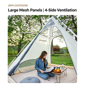 Camping <b>Tent</b> Galvanized Steel <b>Frame</b> Waterproofing Portable Beach Outdoor Summer <b>Tent</b> Events - Product Image 4