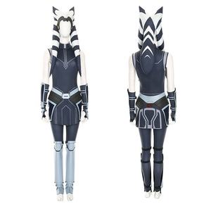 Costume de cosplay Tano pour adulte de bonne qualité, avec coiffe, ensemble complet de costume de combat de clone de luxe, uniforme d'Halloween, costumes de cosplay pour femme - Product Image 1