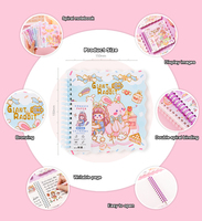 Carnet de notes personnalisé pour enfants papeterie scolaire 2025 2026 planificateur couverture souple A5 cahiers à spirale pour les filles