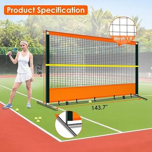 Quần vợt phục hồi thực hành tường rebounder <span class=keywords><strong>Net</strong></span> cho <span class=keywords><strong>tennis</strong></span> & vợt thể thao bóng & pickleball, <span class=keywords><strong>tennis</strong></span> backboard <span class=keywords><strong>Net</strong></span> cho sân <span class=keywords><strong>tennis</strong></span> - Product Image 5