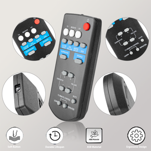 Nuevo Control Remoto FSR60 WY57800 para Barra de Sonido <span class=keywords><strong>Yamaha</strong></span> ATS-1010 <span class=keywords><strong>YAS</strong></span>-101 <span class=keywords><strong>YAS</strong></span>-101BL <span class=keywords><strong>YAS</strong></span>-CU201 ATS1010 YAS101 YAS101BL - Product Image 2