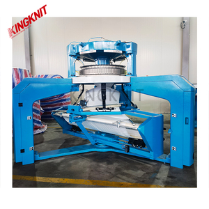 Máquina de Tejer Industrial Circular de Doble Punto de Alta Velocidad Kingknit, Multifuncional, de Ancho Abierto, para la Fabricación de Telas para Camisetas - Product Image 3