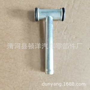 Hyundai Kia T-Joint Water Pump Connector 25435-45501 Coolant Hose Pipe Assembly <b>Iron</b> Material - Product Image 2